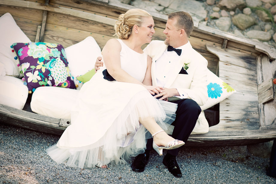 Emma och Fredriks bröllop på Stenungsön