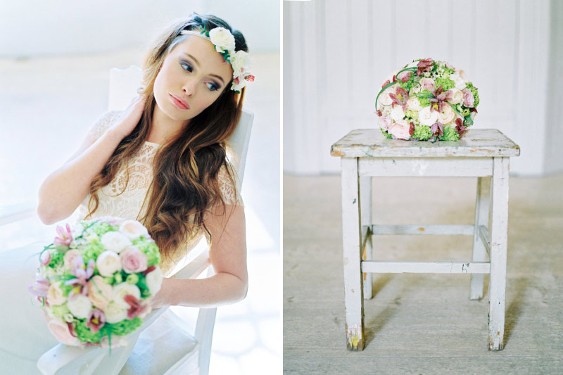 Bröllopsinspiration kläder & blommor