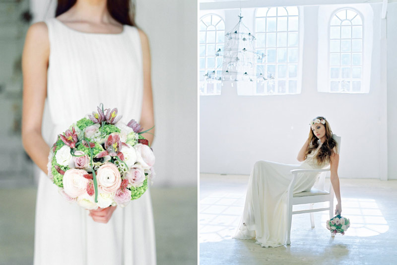 Bröllopsinspiration kläder & blommor